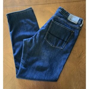 Tommy Bahama Jeans Straight Stretch Blue Denim‎ 35x30 Relaxed Comfortable *Read